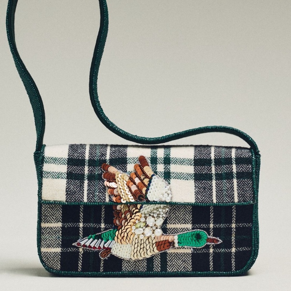 FIONA BEADED BAG: ANIMAL EDITION